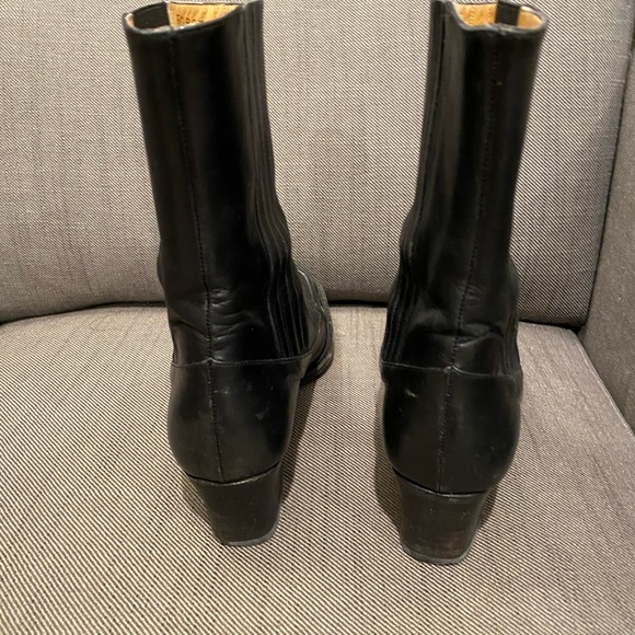 Bally Soft Leather Chelsea Tall Ankle Boots - Picture 2 of 5